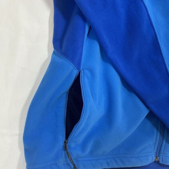 LL Bean Men Fleece Jacket XXL Blue Weather Channel Polartec Insert Inner Shell - Picture 7 of 11